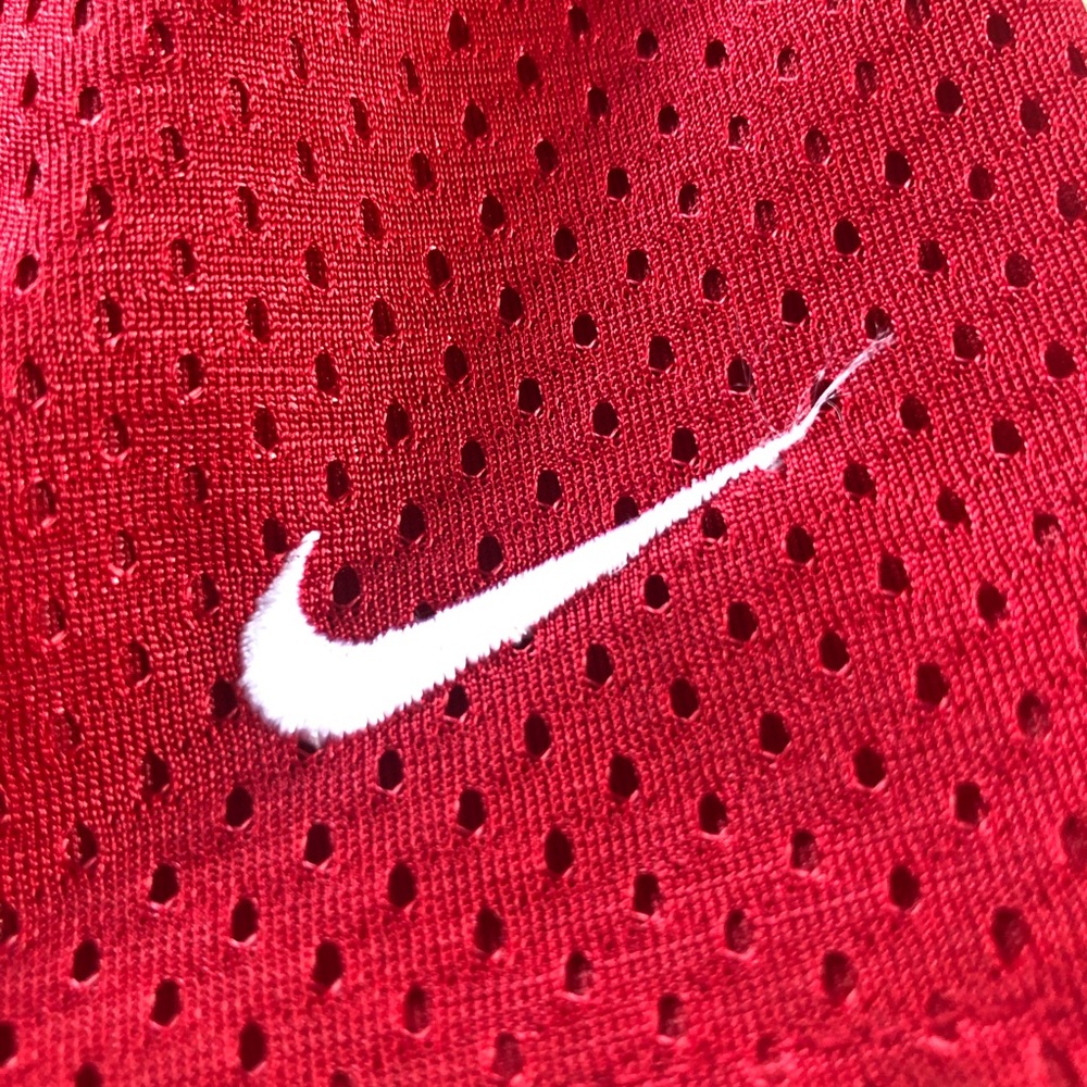 Red Nike Basketball Shorts - Picture 2 of 4
